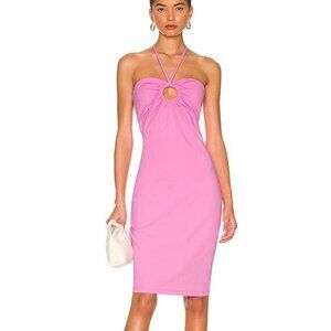 Susana Monaco Halter Midi Dress